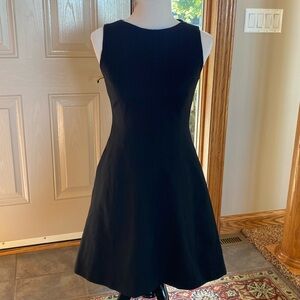 SPANX black Perfect fit and flare dress. Size S/P